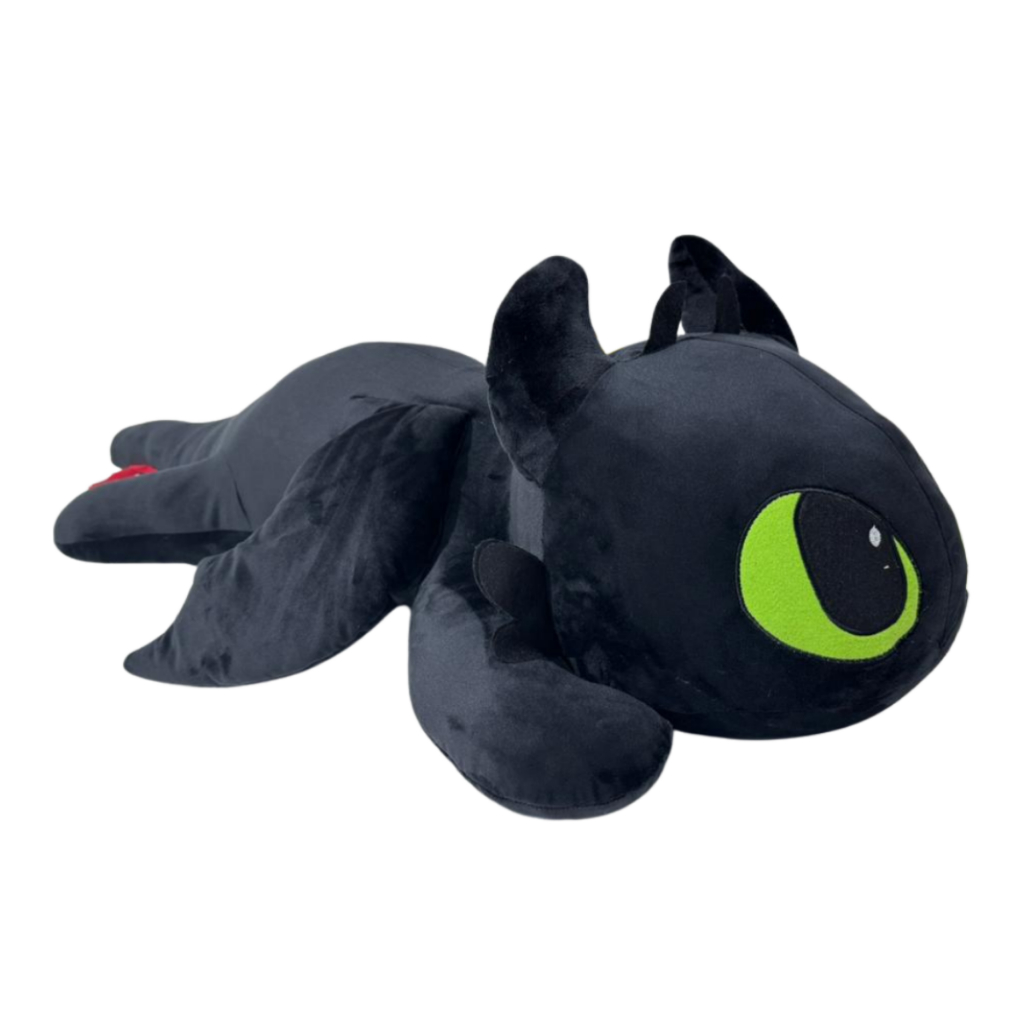 Xuxão Dragão Banguela Pelúcia Fúria Da Noite Como Treinar O Seu Dragão 1,10M Extra Macio