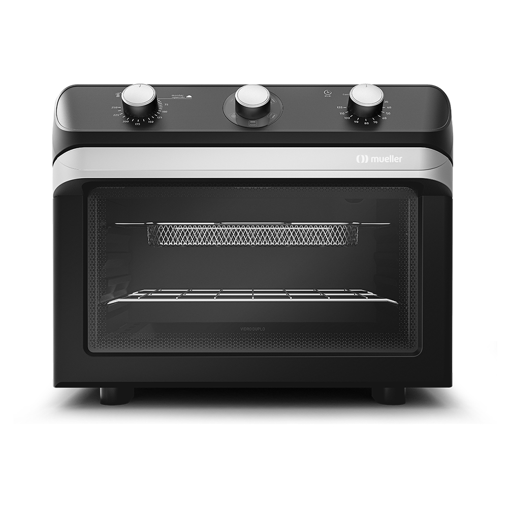 Fritadeira Elétrica Sem ÓLeo Fryer Air Forno 35 Litros Preto MFB35G 127v Mueller