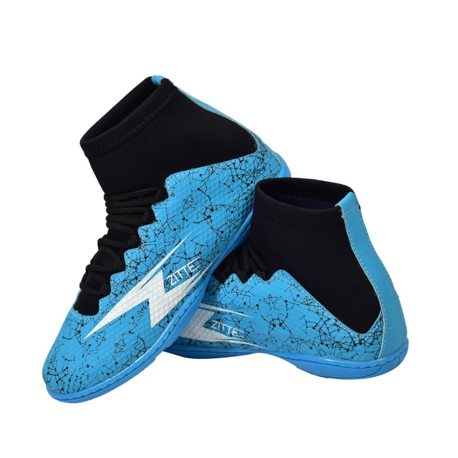 chuteira zitte futsal original cano alto botinha