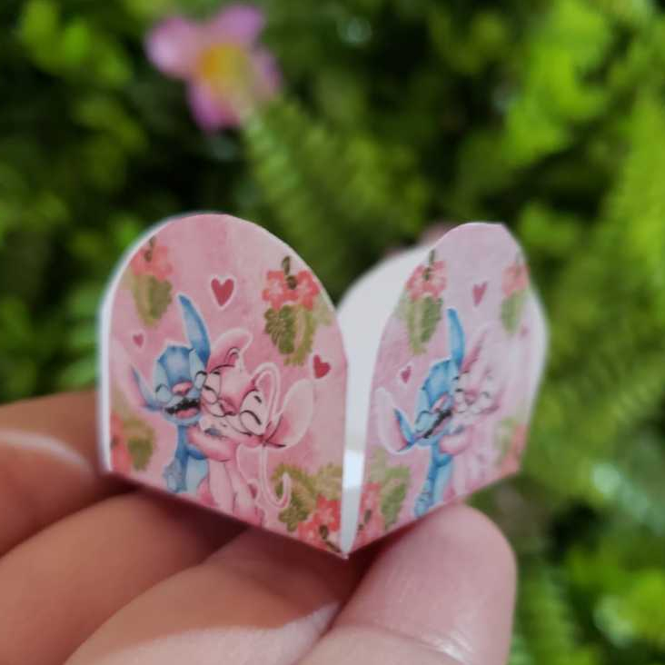 Forminha para Doce e Brigadeiro Stitch - Forminhas Personalizadas para Festa Aniversário Menina