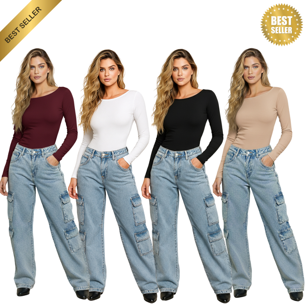 Camisa Feminina Térmica Proteção Segunda Pele Camiseta  Malha Fria Unissex Casual Manga Longa Lisa