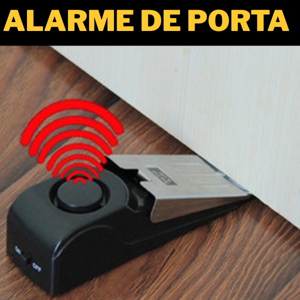 Alarme  De Porta Aparador Alarme Sonoro Sem Fio