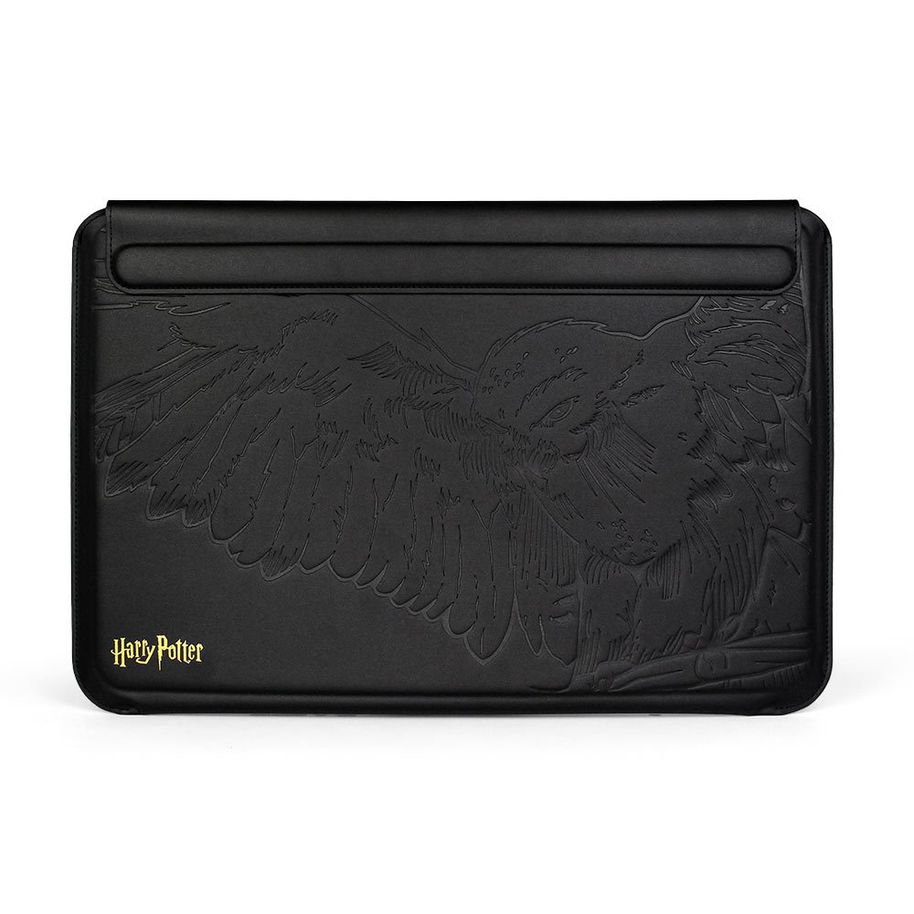 Capa para Notebook 16" de Couro Sintético Preta | Harry Potter em Oferta na Shopee