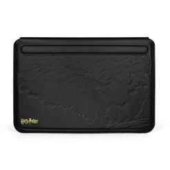 Capa para Notebook 16" de Couro Sintético Preta | Harry Potter