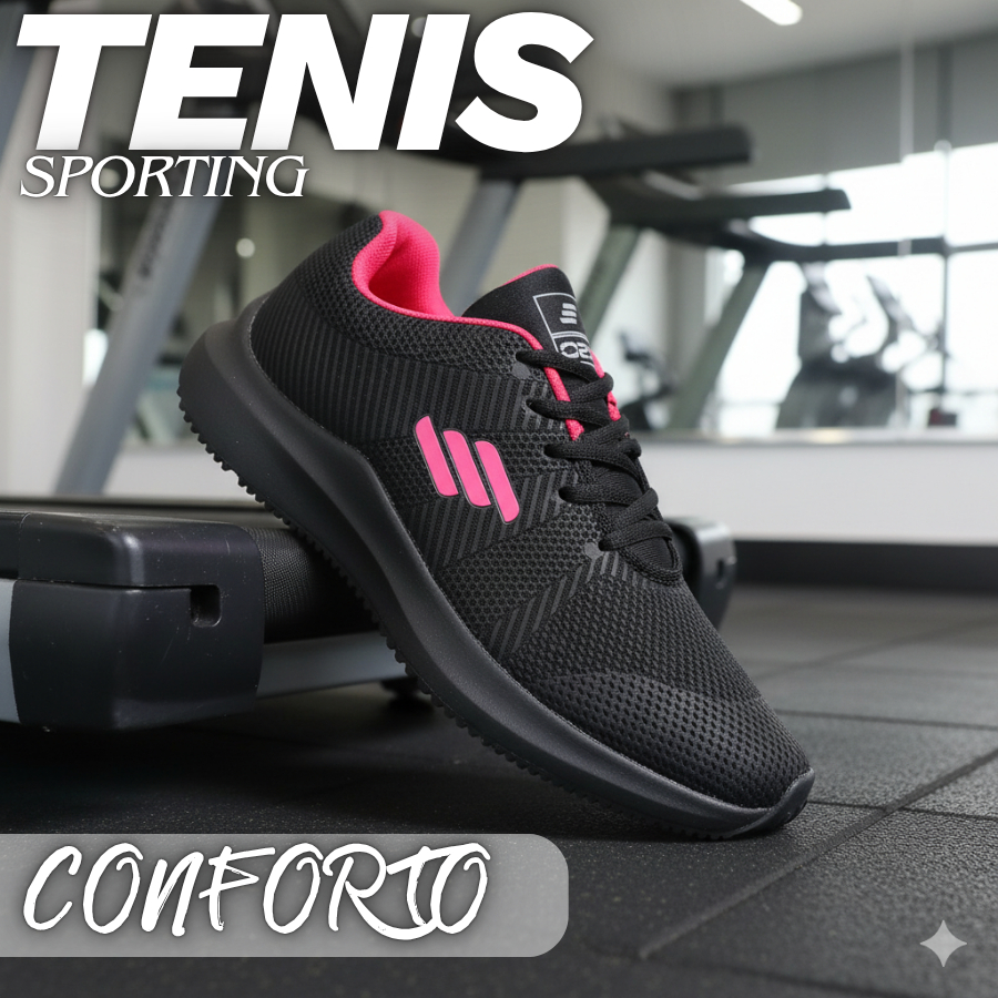 Tênis O2X Masculino e Feminino Academia Confortável e Ideal para Atividades Físicas