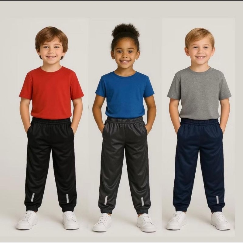 Kit 3 Calças Infantil Totalmente Flaneladas Ótimas Para Escola e Atividades Esportivas Do 04 Ao 16