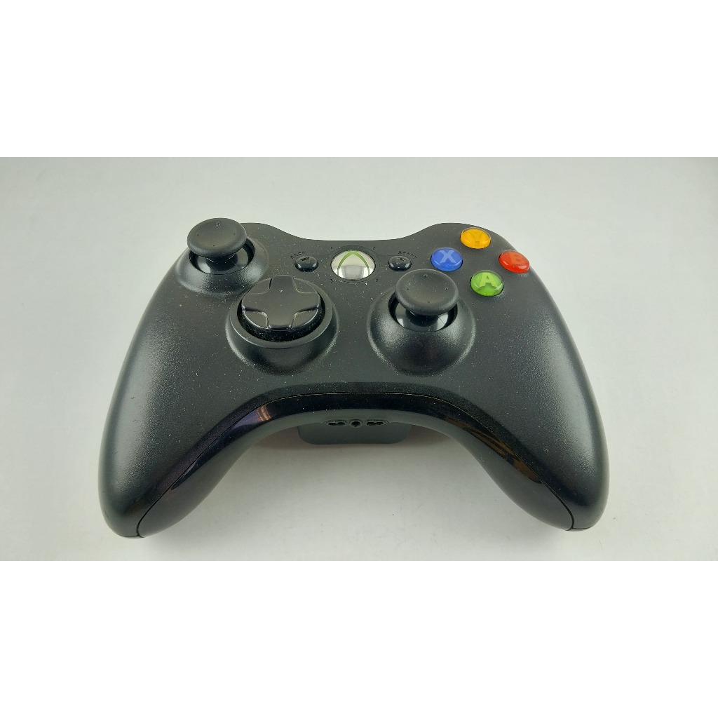 Controle Preto Para Xbox 360 Original Microsoft Semi Novo