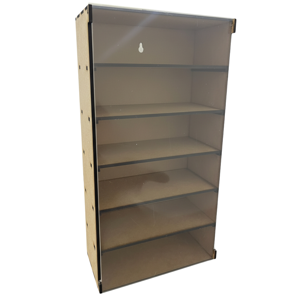 Expositor MDF Multiuso 6 Nichos Miniaturas 1:43 Bonecos Carrinhos Colecionáveis em Oferta na Shopee