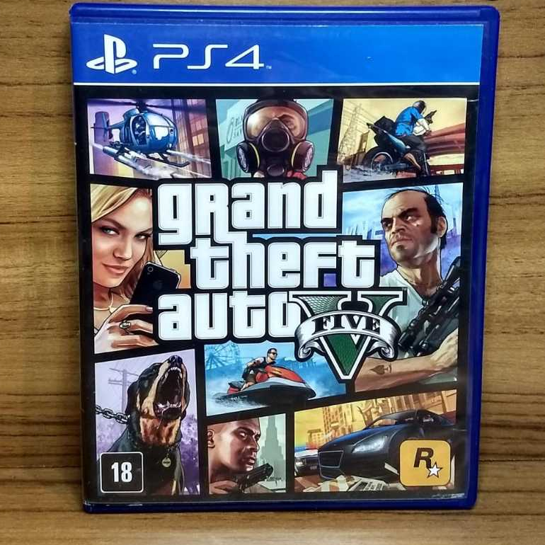 GTA 5 (Legendado em Português) PS4 Mídia Física
