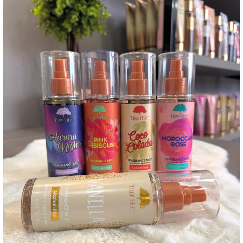 Tree Hut Moroccan Rose Fragrance Mist – Body Splash 177 ml