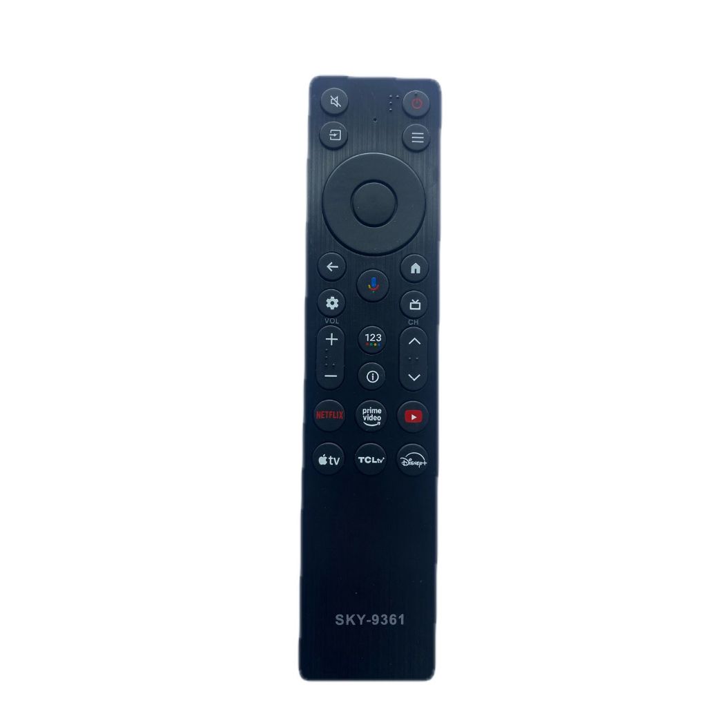 Controle Remoto RC813A 4k NETFLIX/PRIMEVIDEO/ YOUTUBE/ APPLE TV/ TCLTV/ DISNEY