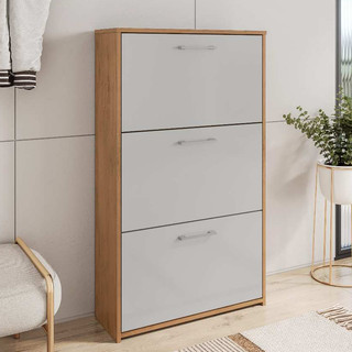 Sapateira Vertical com Portas Organizadoras Armário Multiuso Decorativo Sala Quarto e Hal…