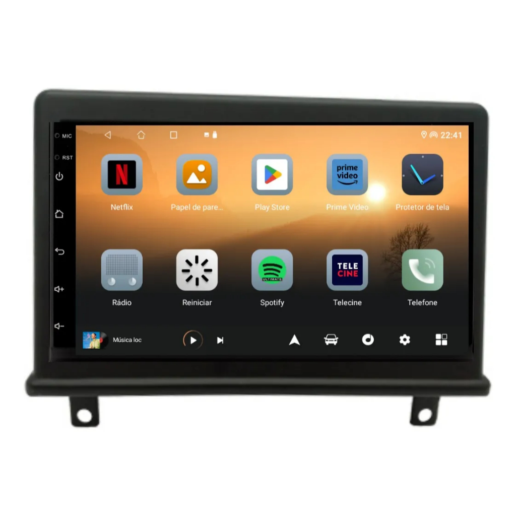 Kit Multimídia 9 Polegadas Chevrolet Corsa Classic Wind Super Android Carplay