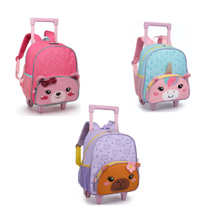 Mini Mochila De Rodinha Bichinhos Para Meninas Creche 2026 em Oferta na Shopee