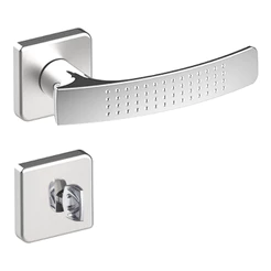 Fechadura Aliança Porta De Madeira Dots Banheiro Lavabo Inox Cromado