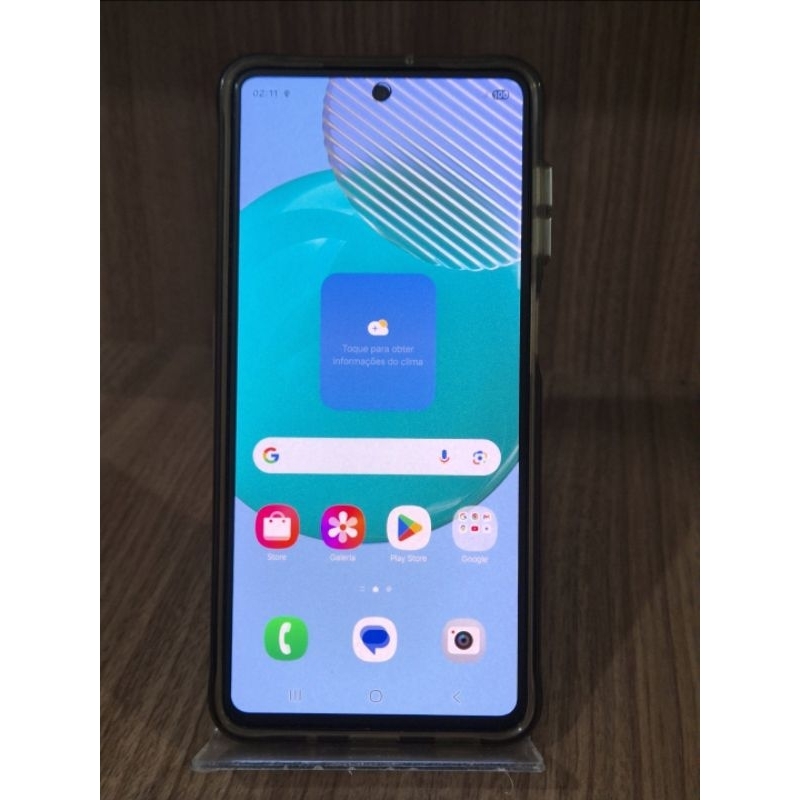 SMARTPHONE SAMSUNG M54  CÂMERA DE 108 MP + NFC + CARREGAMENTO RÁPIDO + CAPAS + PELÍCULAS + CARREGADOR