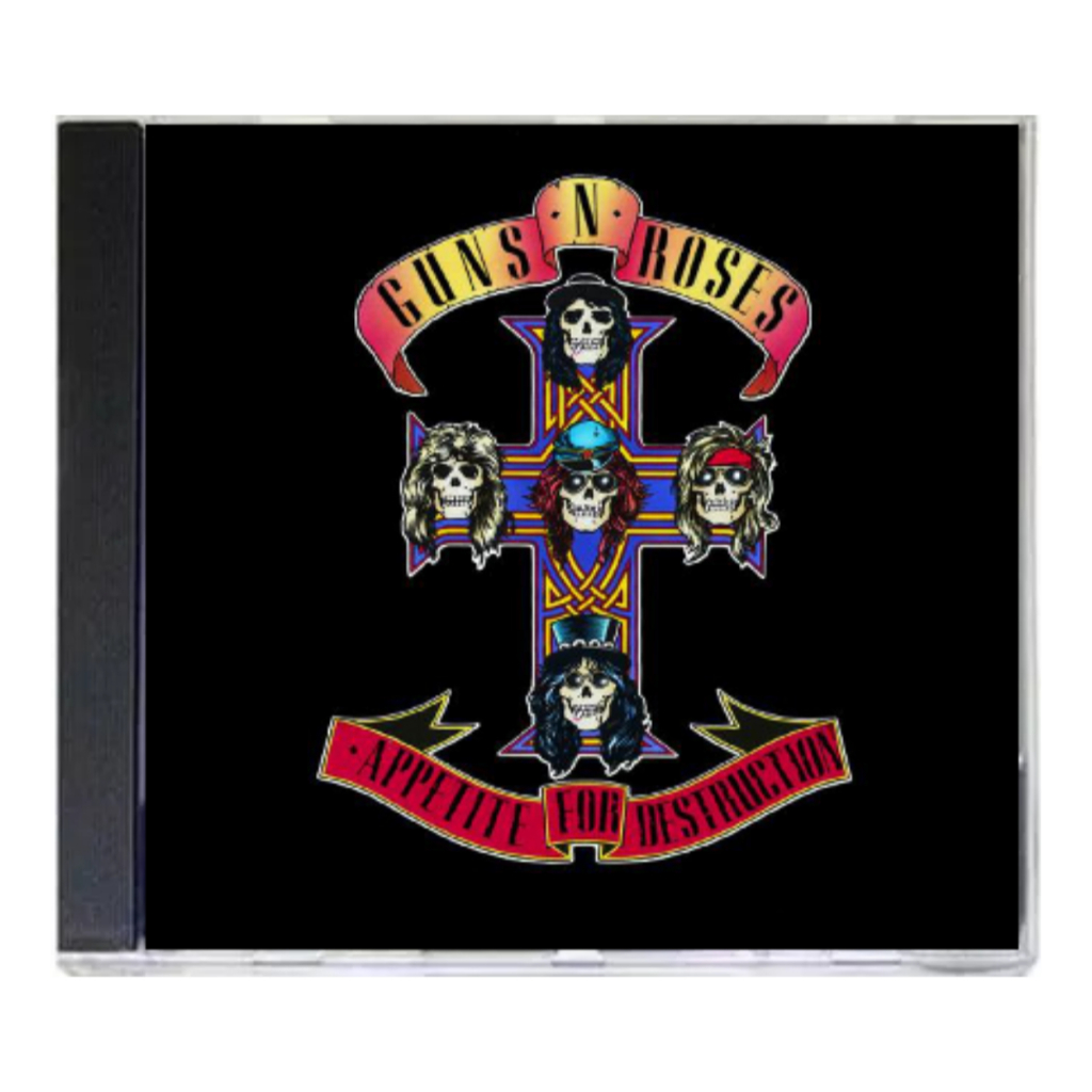 Cd Músicas: Guns N’ Roses - Appetite for Destruction (1987)