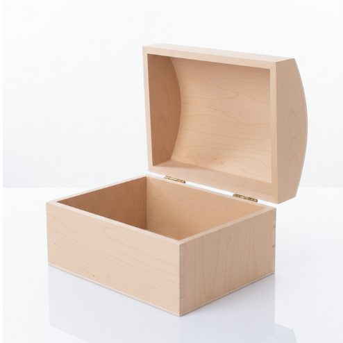 BAÚ MDF 12X15X10CM - 6MM MADEIRA LEMBRANÇAS FESTAS DECORAÇÃO CASAMENTO - CLASH ROYALE em Oferta na Shopee