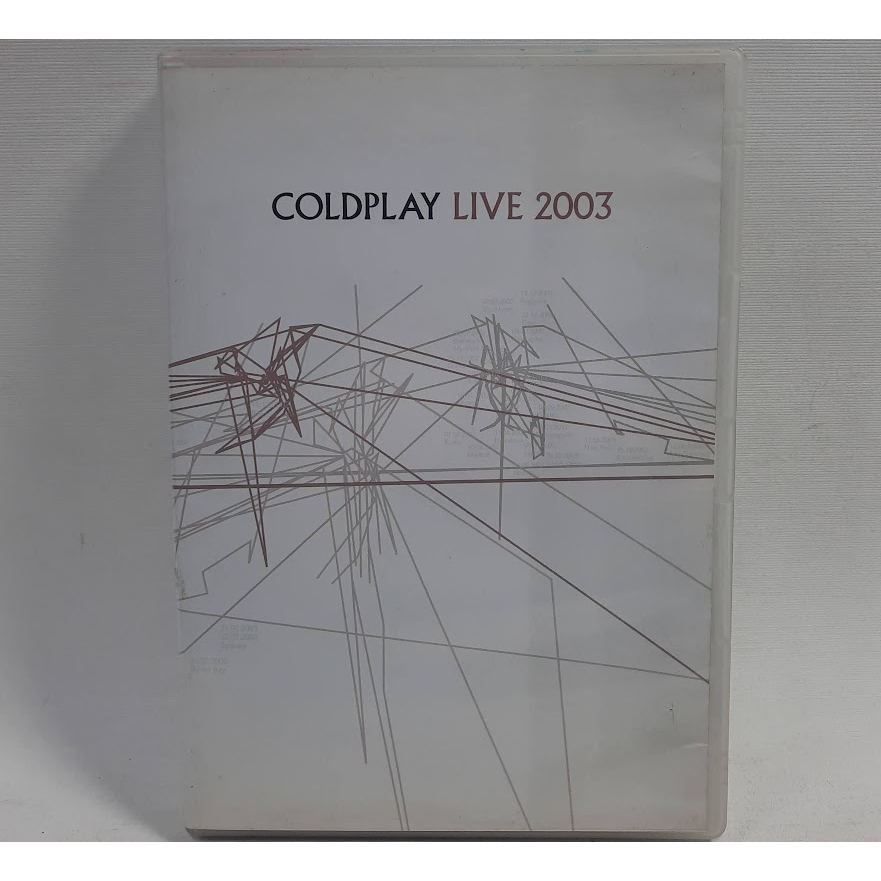 Dvd Coldplay Live 2003