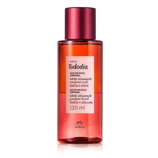 NATURA TODODIA CEREJA E AVELA OLEO CORPORAL BIFASICO 120ML