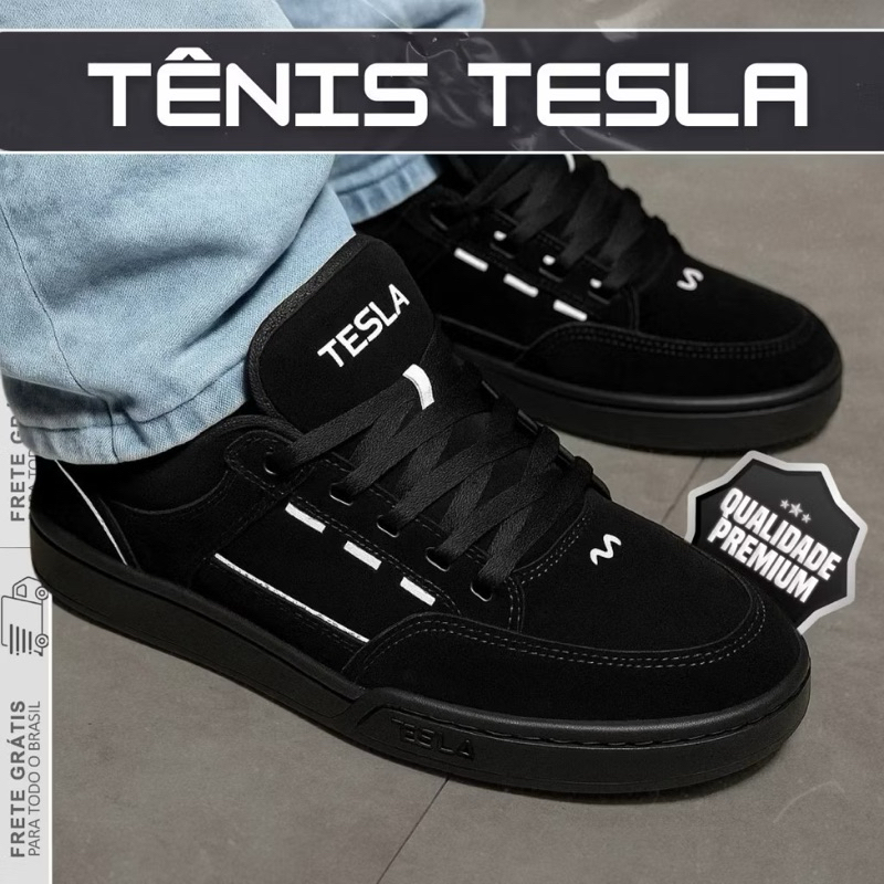 tênis tesl super confortável e elegante