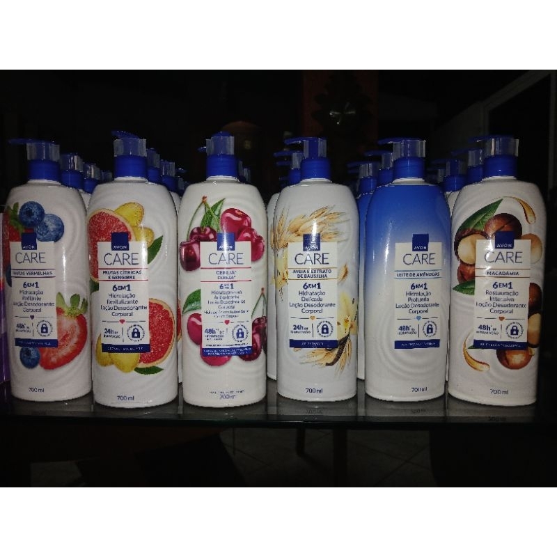 LOÇÃO HIDRATANTE CORPORAL AVON CARE 700ml em Oferta na Shopee