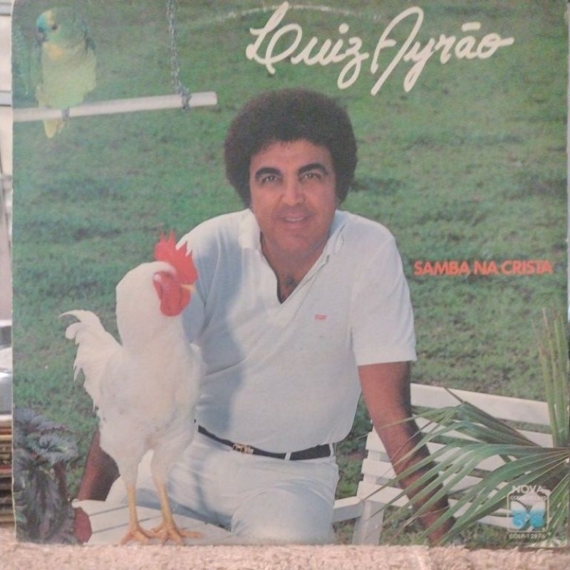 LP disco de vinil - Luiz Ayrão - Samba na Crista