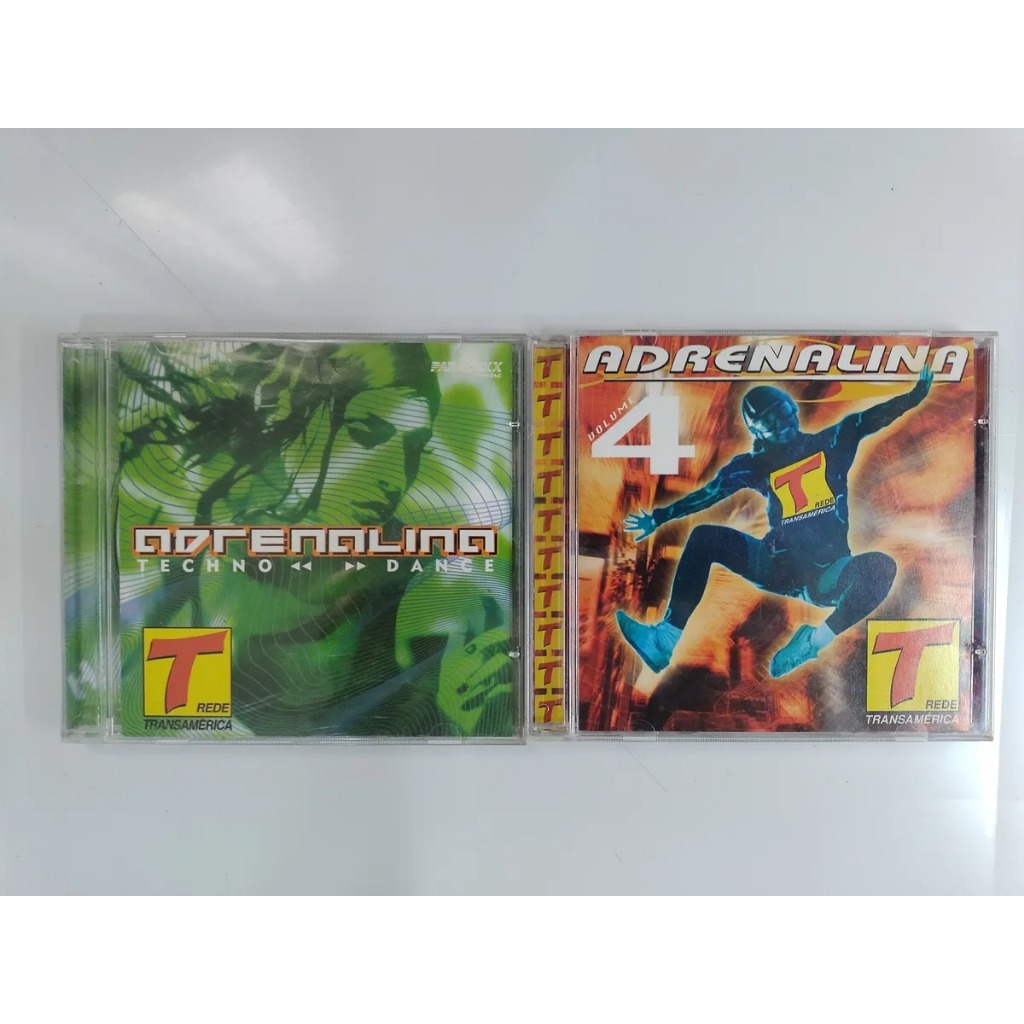 Cd S Adrenalina Jovem Pan Raridade Estandar (Usado) ORIGINAIS