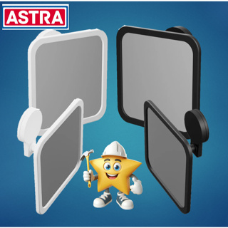 ESPELHO PARA BARBEAR NO BOX BANHEIRO COM ADESIVO PAREDE ( BARBA/ MAQUIAGEM) ASTRA BR/PR -ARTICULADO em Oferta na Shopee