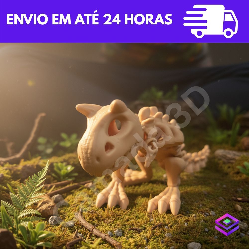 Brinquedo Dinossauro T-Rex - Articulado Colorido e Divertido Fidget Toy