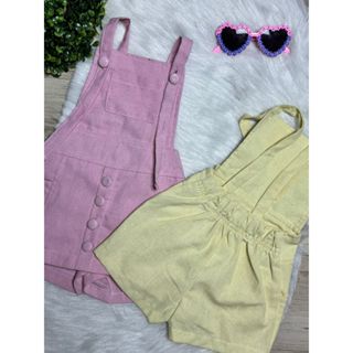 Jardineira Shorts Saia Salope Infantil Meninas 02 ao 10 anos Natal Ano Novo em Oferta na Shopee