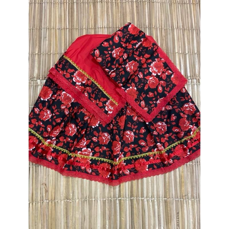 baiana estampada pomba gira