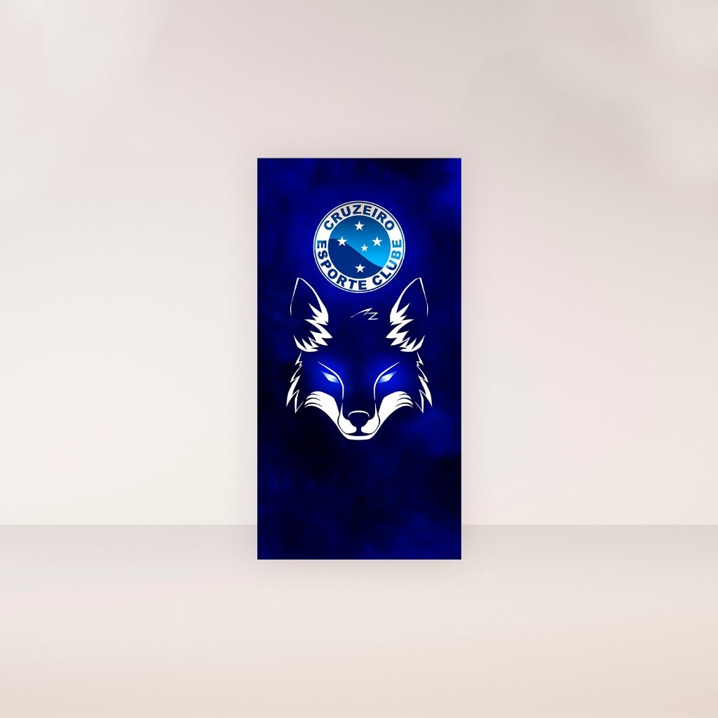 Painel Vertical Cruzeiro 1x2 c/overloque