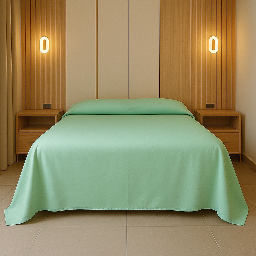 Lençol Avulso sem Elástico 400 fios 01 Peças Micropercal Cama Casal Queen King Solteiro Macio Quarto