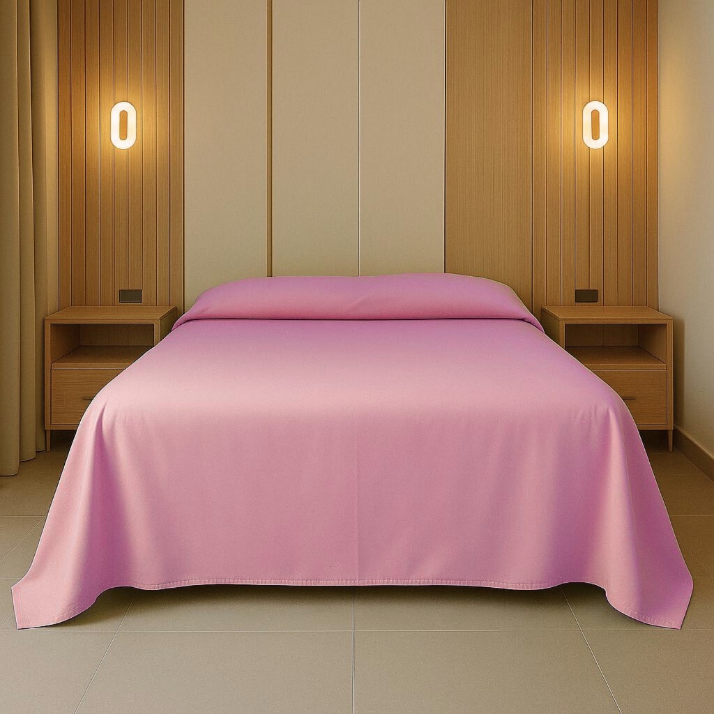 Lençol Avulso sem Elástico 400 fios 01 Peças Micropercal Cama Casal Queen King Solteiro Macio Quarto