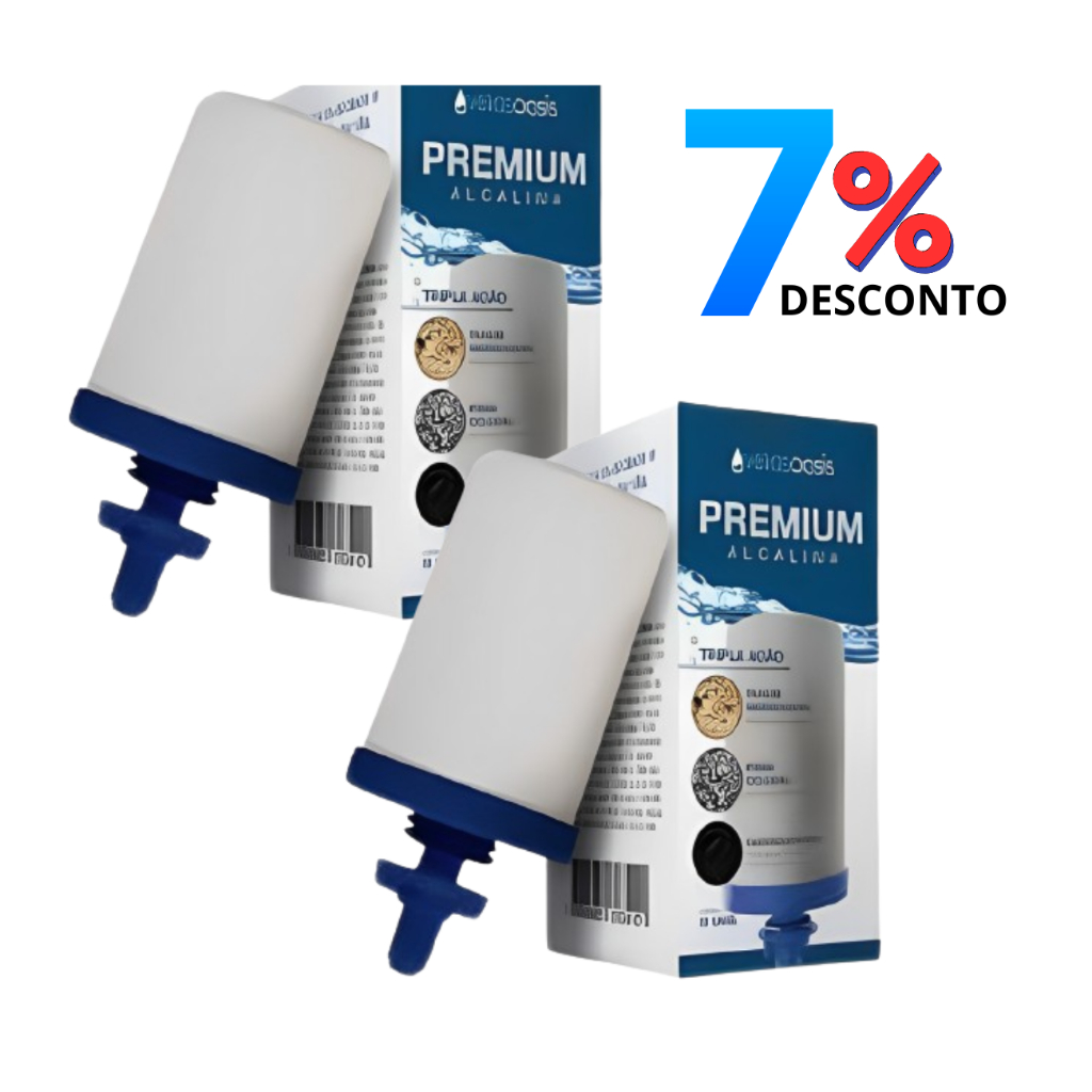 Kit 2 Vela Filtro de Barro Tripla Ação Carvão Ativado Prata Coloidal Original Oasis- 2 Unidades em Oferta na Shopee