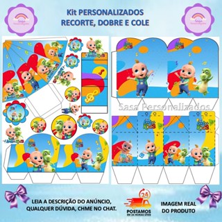 LOOLOOKIDS LEMBRANCINHA PERSONALIZADA COM 80/160 ITENS COM OU SEM NOME - ENVIO EM 24H em Oferta na Shopee