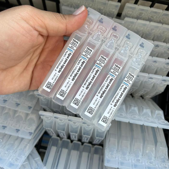 Agua Para Injeção 10ml - Cx Com 100 Unidades em Oferta na Shopee
