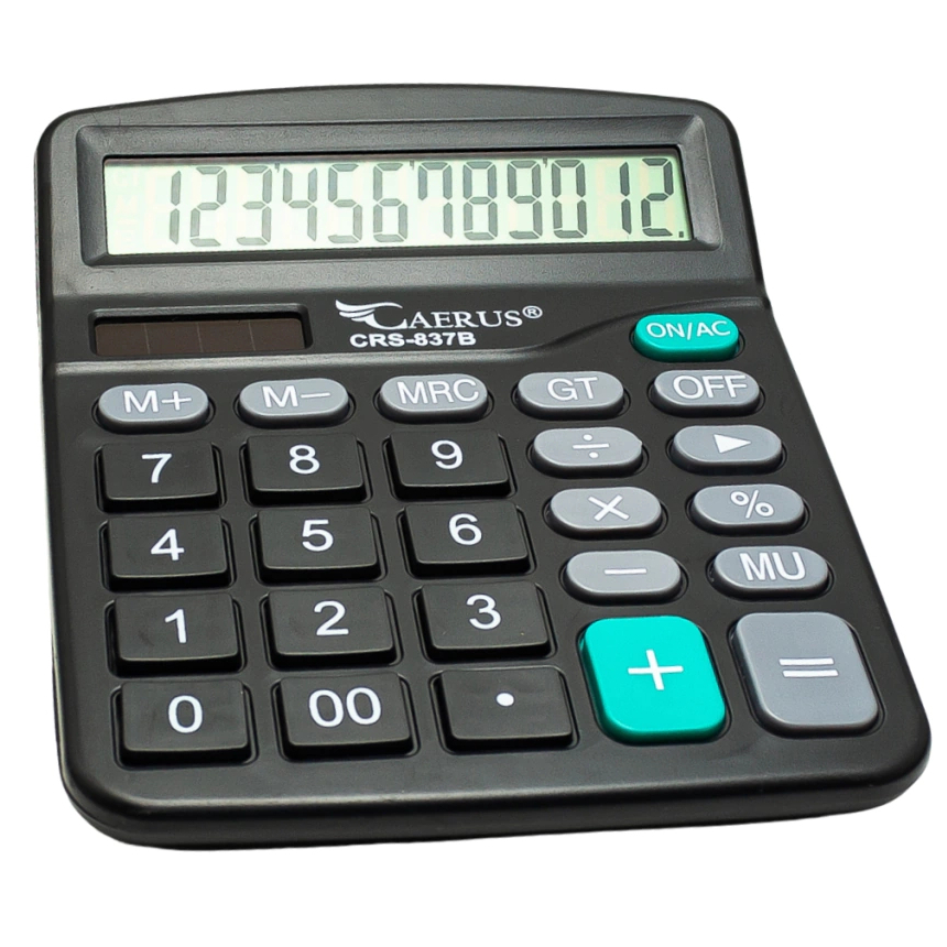 Calculadora 12 Dígitos XH-837B-12 CRS-837B