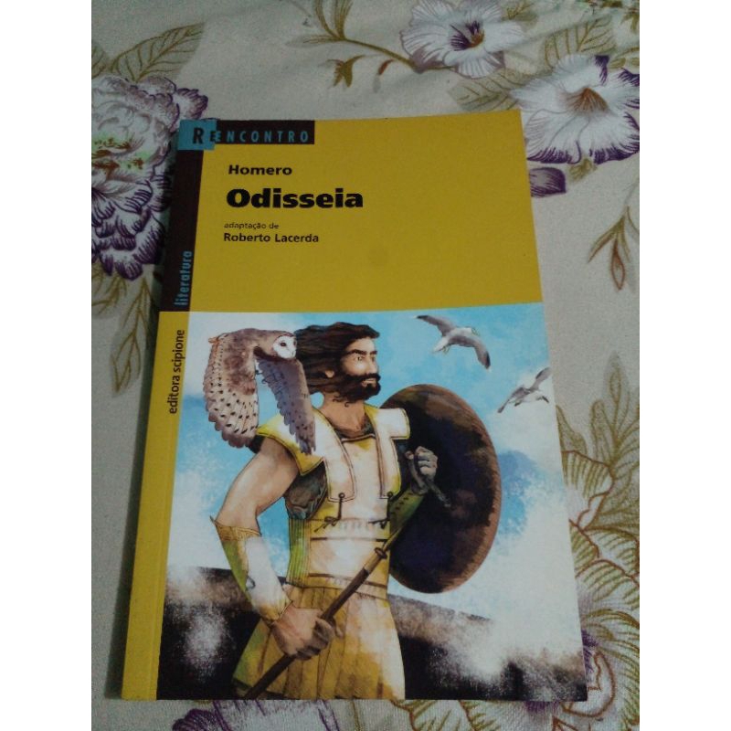 Livro Odisseia Homero/ Roberto Lacerda