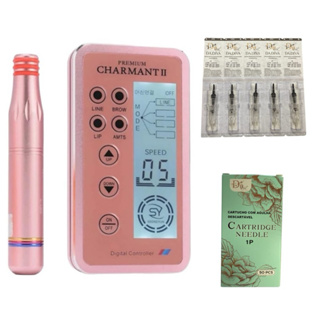Dermógrafo Charmant Premium Digital + 10 Agulhas Com Anvisa em Oferta na Shopee