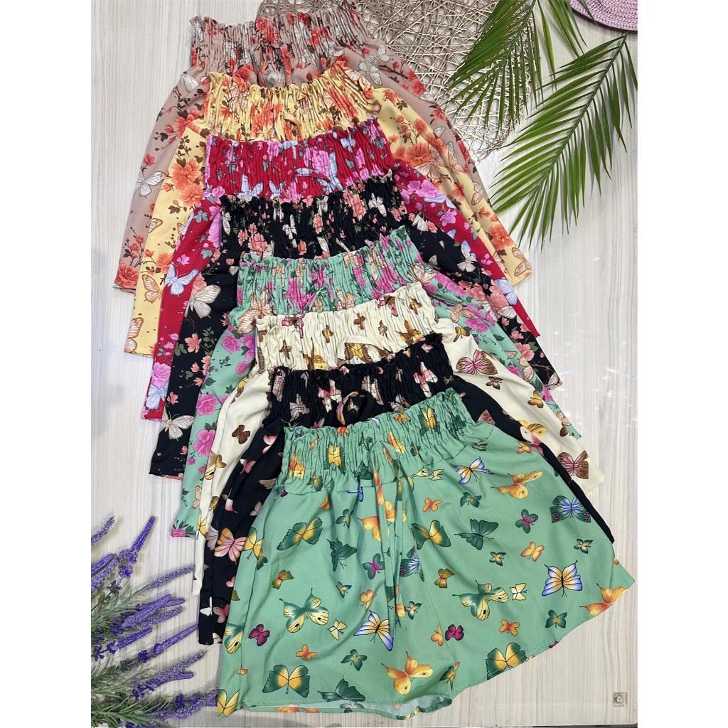 Short feminina tecido crepinho sem forro sem bolso em Oferta na Shopee