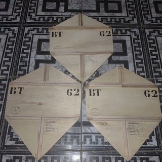 Forma gabarito  para fabricações de pipas modelo Britt  62cm