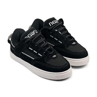 Tênis Masculino e Feminino Acolchoado Estiloso Lançamento Sneaker Forrado Skatista Black