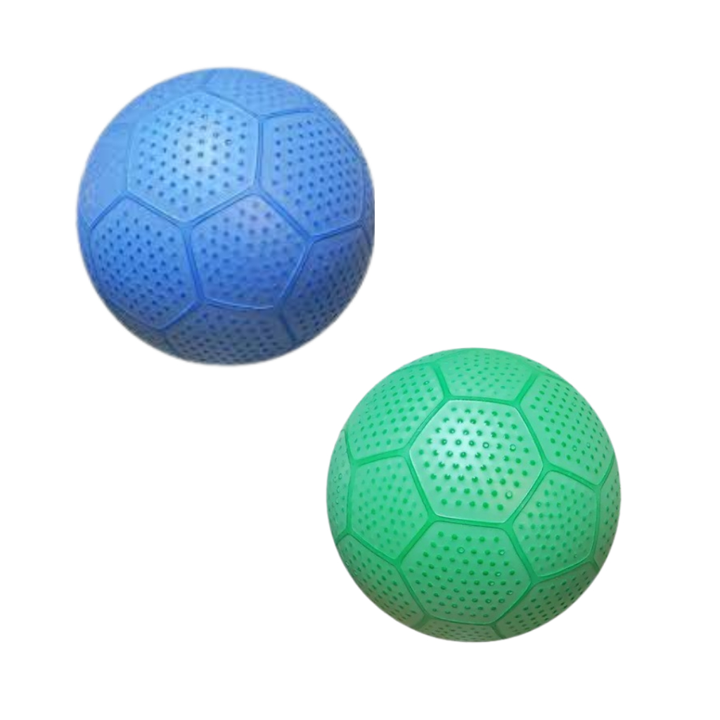 Mini Bola de Vinil Futebol Dente de Leite Kit 2 Unidades