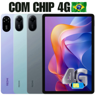Novo Tablet Xiaomi Redmi Pad 2 4G com Dual Chip e Wi-fi 256+8GB 128+4GB RAM Tela 11"