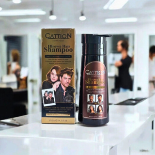 Shampoo Tonalizante Cattion Castanho ou Preto 400ml - Cobre Fios Brancos em Minutos em Oferta na Shopee