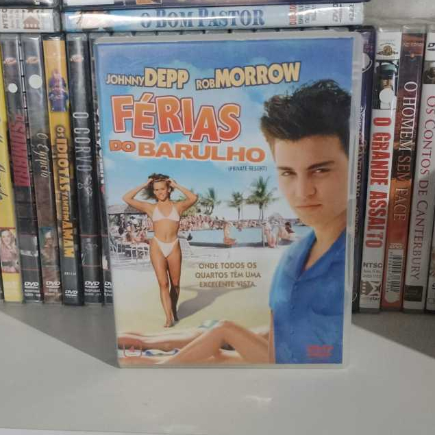 DVD FÉRIAS DO BARULHO - JOHNNY DEPP (LEGENDADO)
