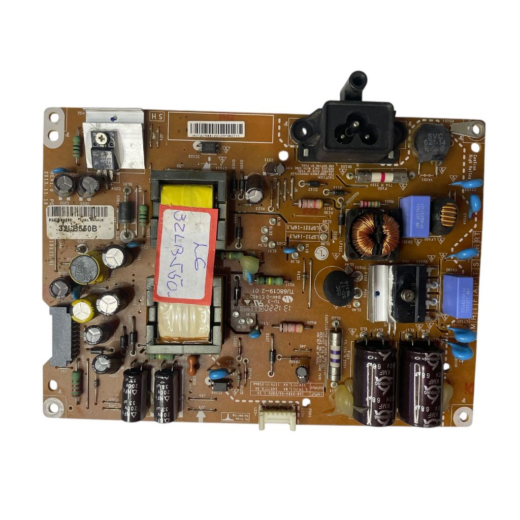 Placa Fonte Tv LG 32lb550 Eax65693101 (1.0)