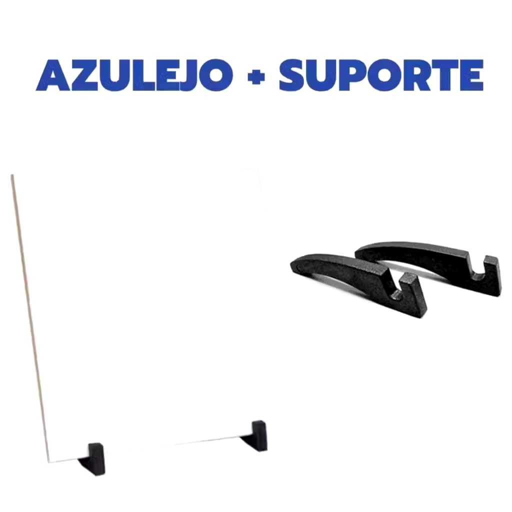 Azulejo 10x10 Personalizado com sua Arte + Suporte + imã
